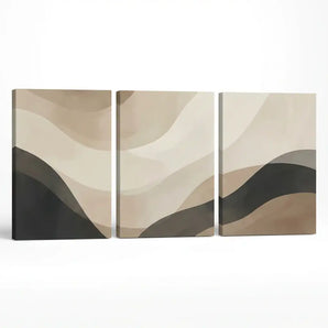 TWING Neutral Abstract Wall Art Set of 3