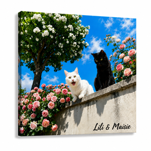 TWING Custom Pet Photo Canvas