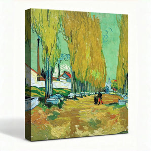 Van Gogh Reproduction Canvas Wall Art - Les Alyscamps