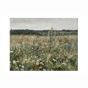 Canvas Wall Art-Wildflower Field