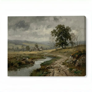 Canvas Wall Art-Moody Countryside