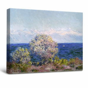 Claude Monet Canvas Wall 20X16 In, Art At Cap d'Antibes