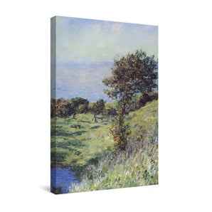 Claude Monet Canvas Wall Art-Cliffs of Varengeville
