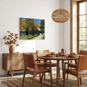 Van Gogh Reproduction Canvas Wall Art-The Public Park at Arles